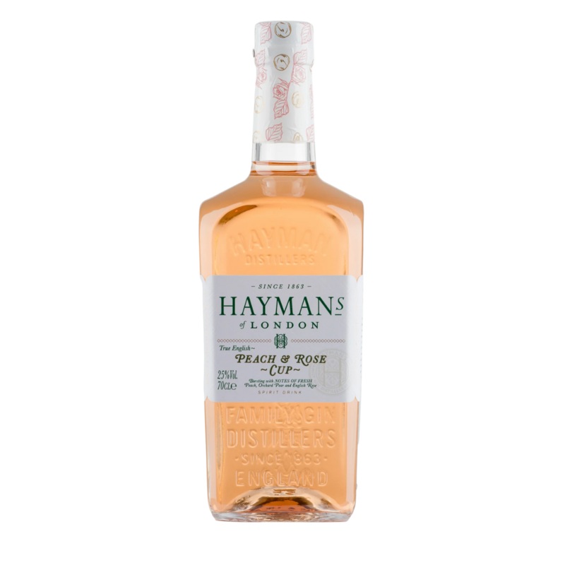Hayman’s Gin | Peach & Rose Cup