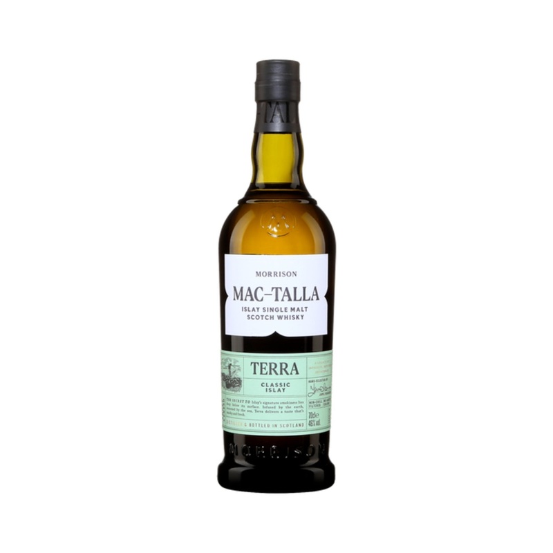 Mac-Talla ‘Terra’ Classic Islay Single Malt Scotch Whisky (case of 6)