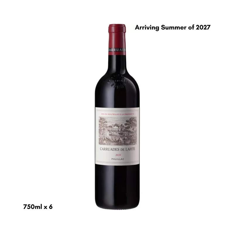 [Pre-Sale] Chteau Lafite Rothschild Carruades de Lafite 2024 (Case of 6)