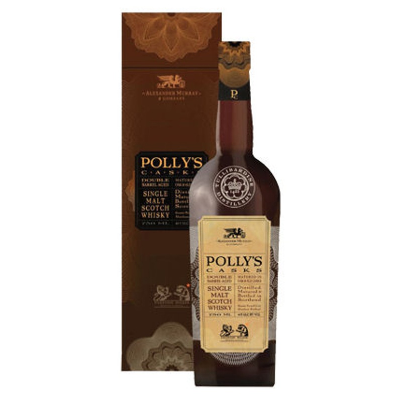 Alexander Murray Polly’s Cask Double Barrel Aged Highland Single Malt Scotch 750ml