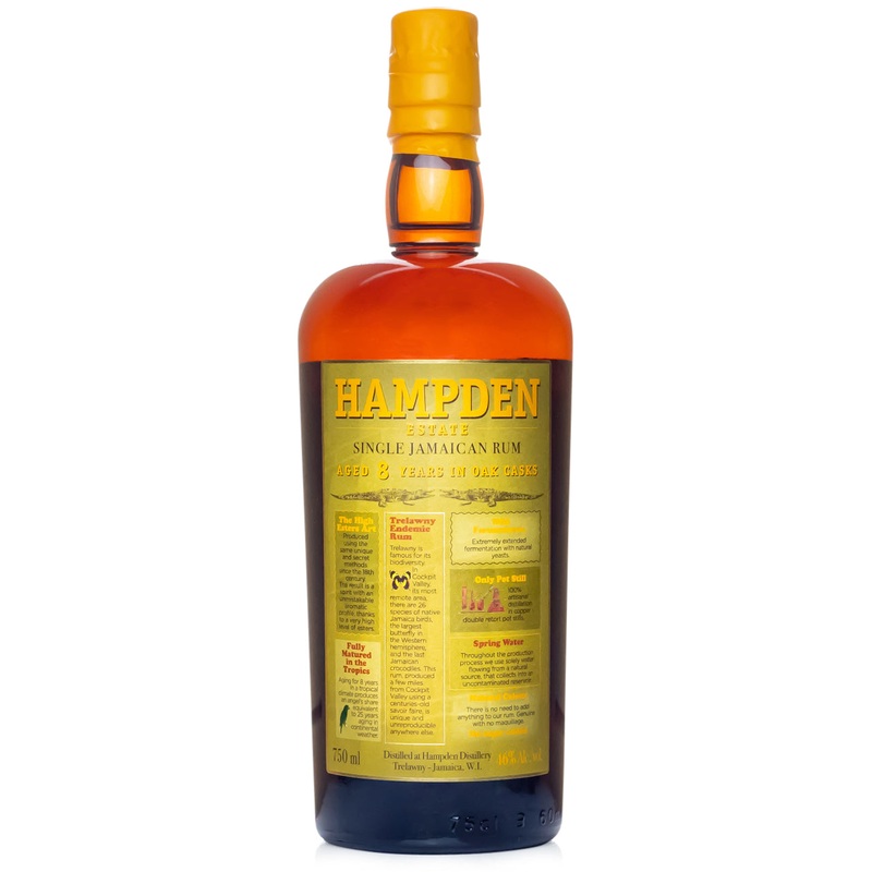 Hampden Estate 8 Year Single Jamaican Rum