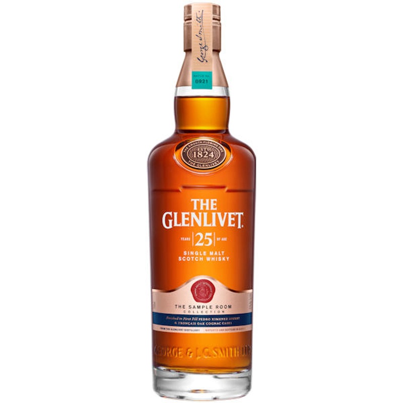 The Glenlivet XXV The Sample Room Speyside Single Malt Scotch 750ml