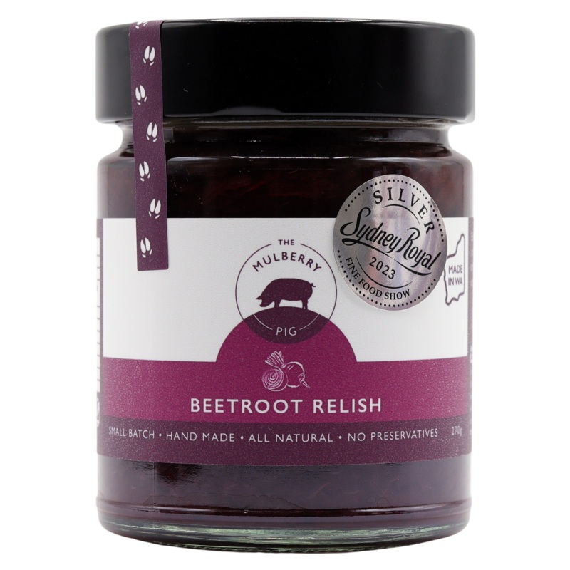 THE MULBERRY PIG – BEETROOT RELISH