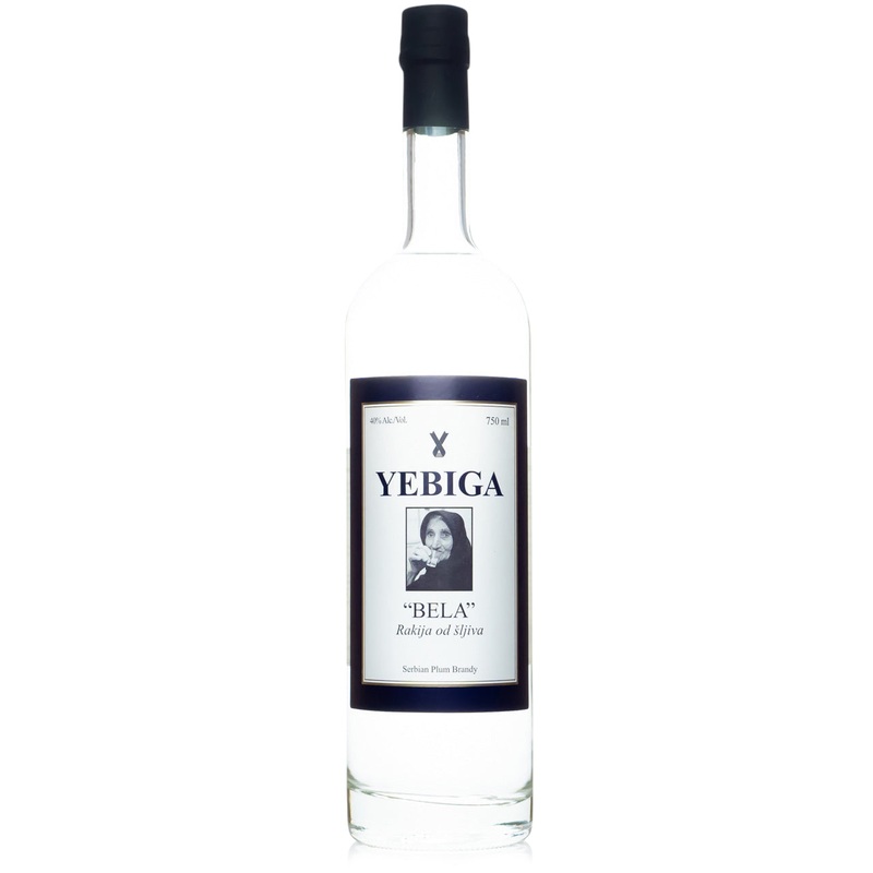 Yebiga BELA Rakija Serbian Plum Brandy