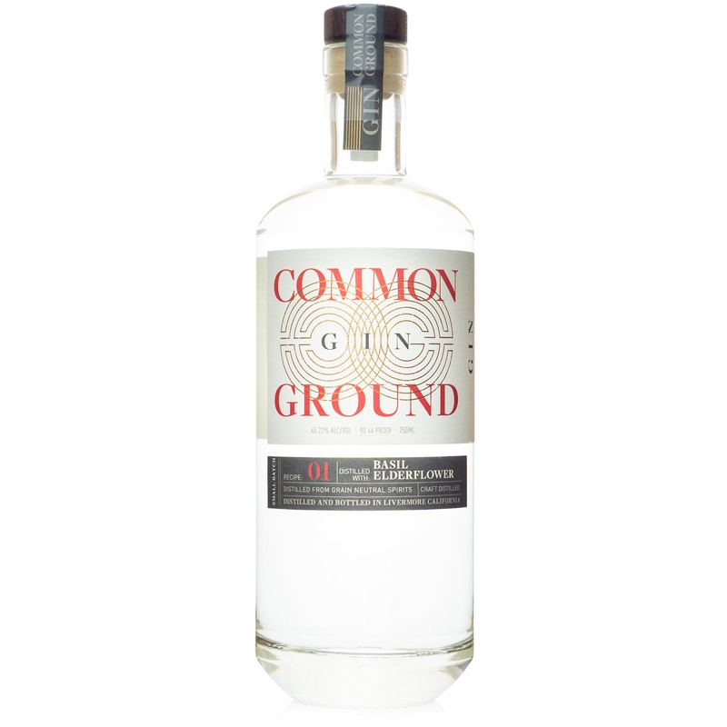 Common Ground Recipe 01 Basil Elderflower Gin