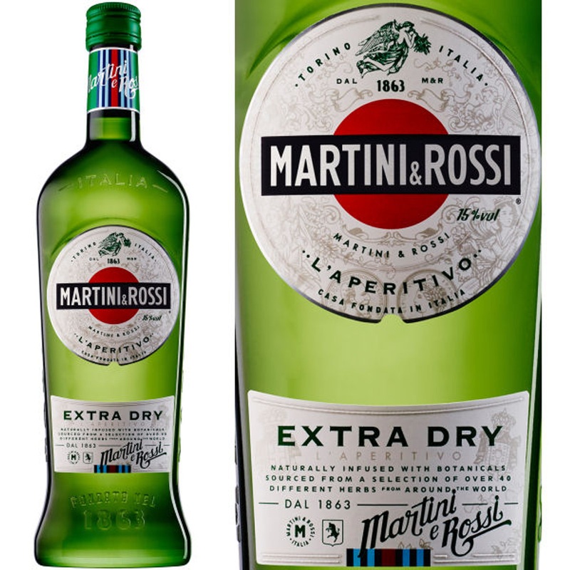 Martini & Rossi Extra Dry Vermouth 1L
