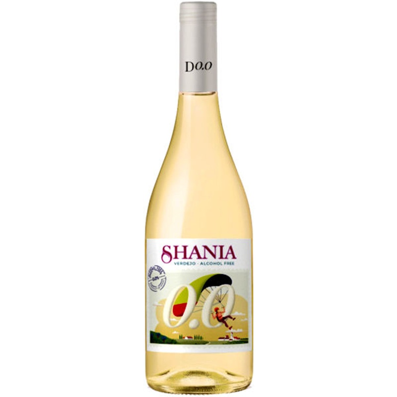 Shania Verdejo Organic Non-Alcoholic White Wine NV (Spain)