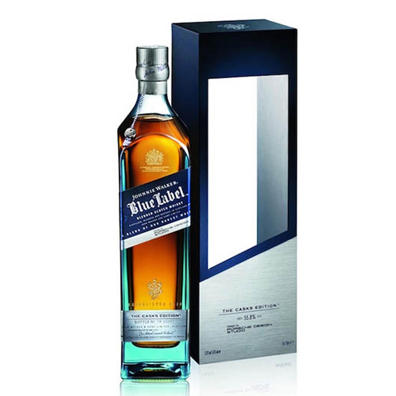 Johnnie Walker Blue Label Porsche Design Cask Edition 55.8%75cl
