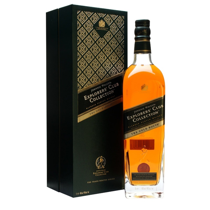 Johnnie Walker Gold Route – Explorer’s Club Collection 100cl
