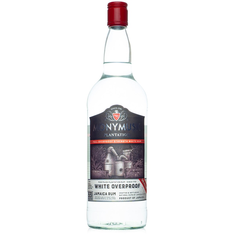 Monymusk Overproof White Rum|1 L