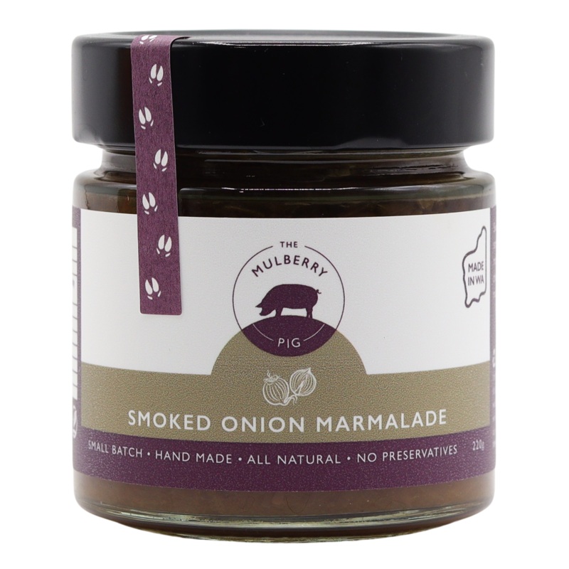 THE MULBERRY PIG – SMOKED ONION MARMALADE