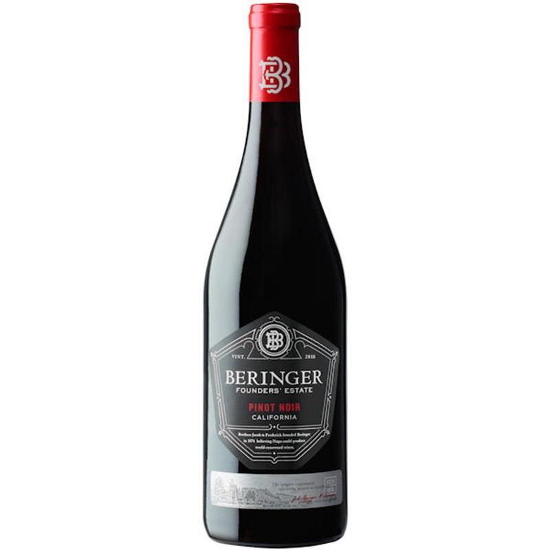12 Bottle Case Beringer Founders’ Estate California Pinot Noir w/ Shipping Included