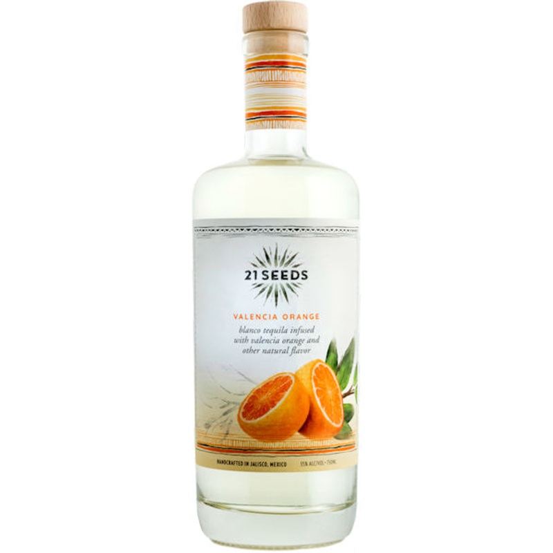 21Seeds Valencia Orange Blanco Tequila 750ml