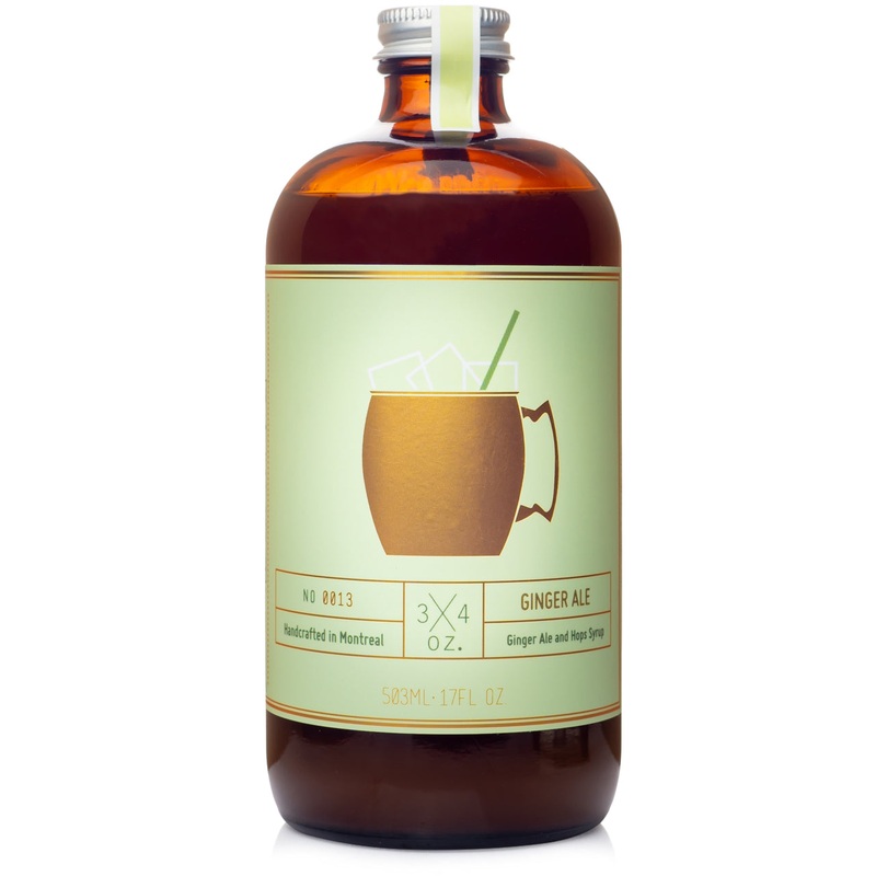 3/4 OZ Ginger Ale Syrup|17 oz