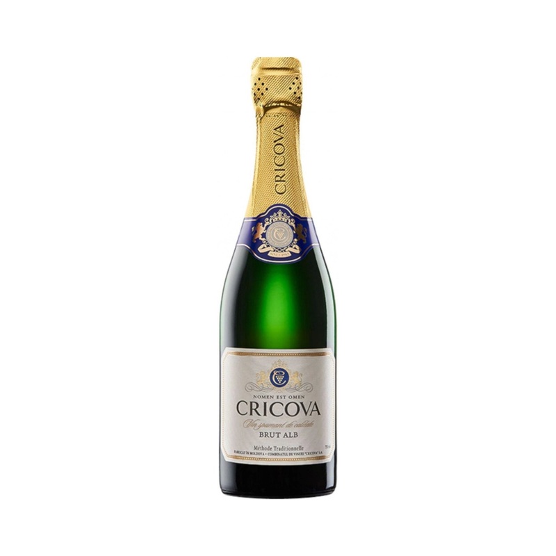 Cricova White Brut – Traditional Method
