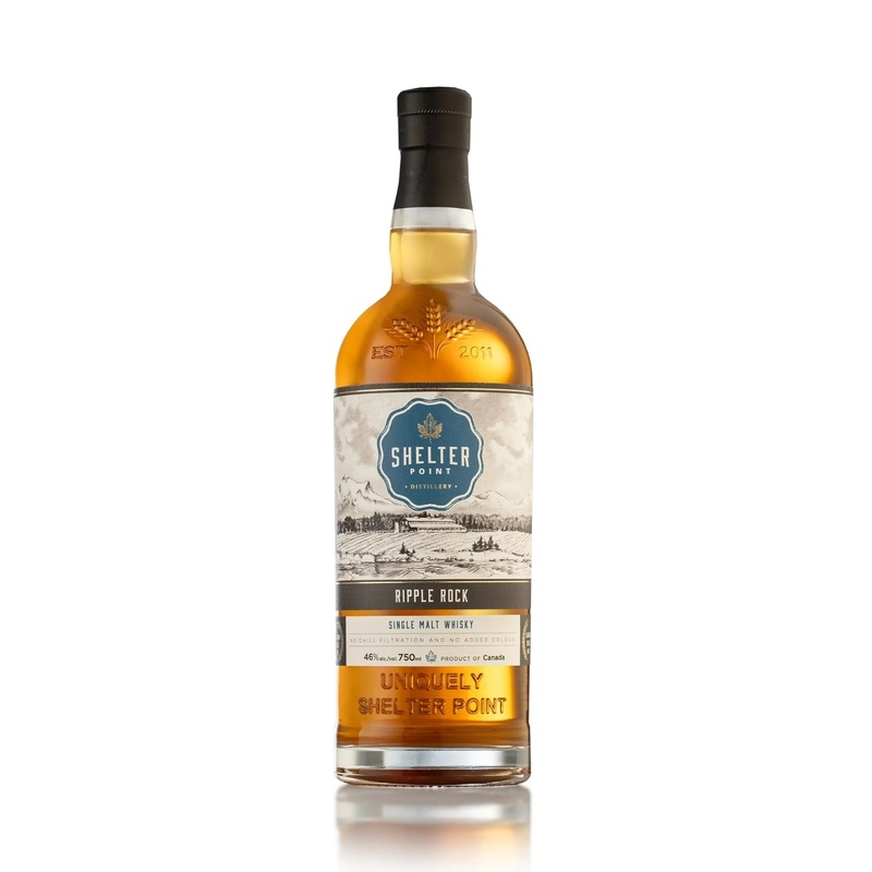 Shelter Point Distillery ‘Ripple Rock’ Single Malt Whisky (case of 6)