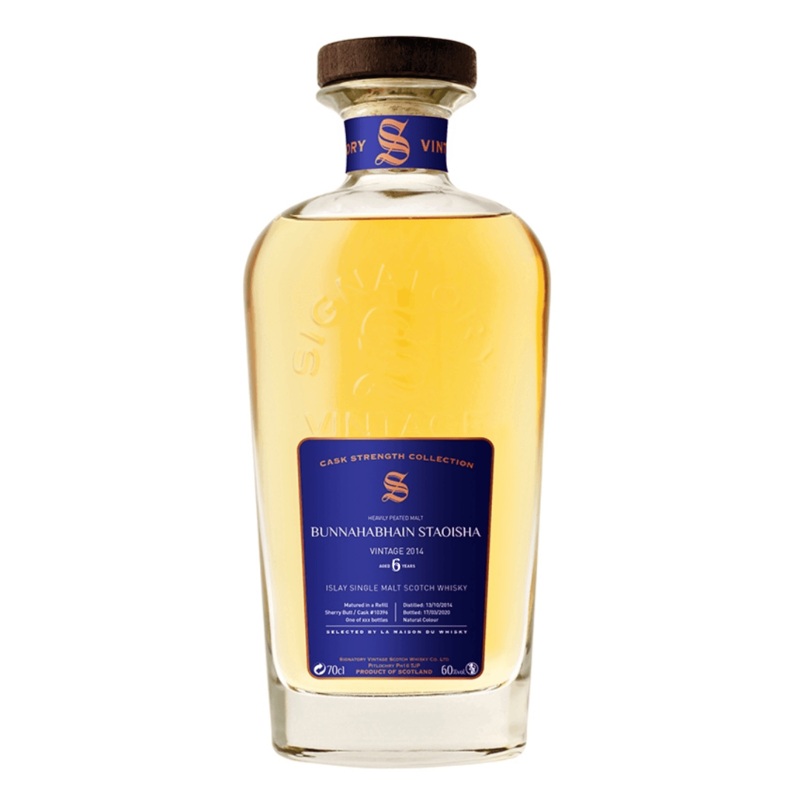 Signatory Vintage | Bunnahabhain Staoisha 6 Years 2014 – Cask Strength Collection
