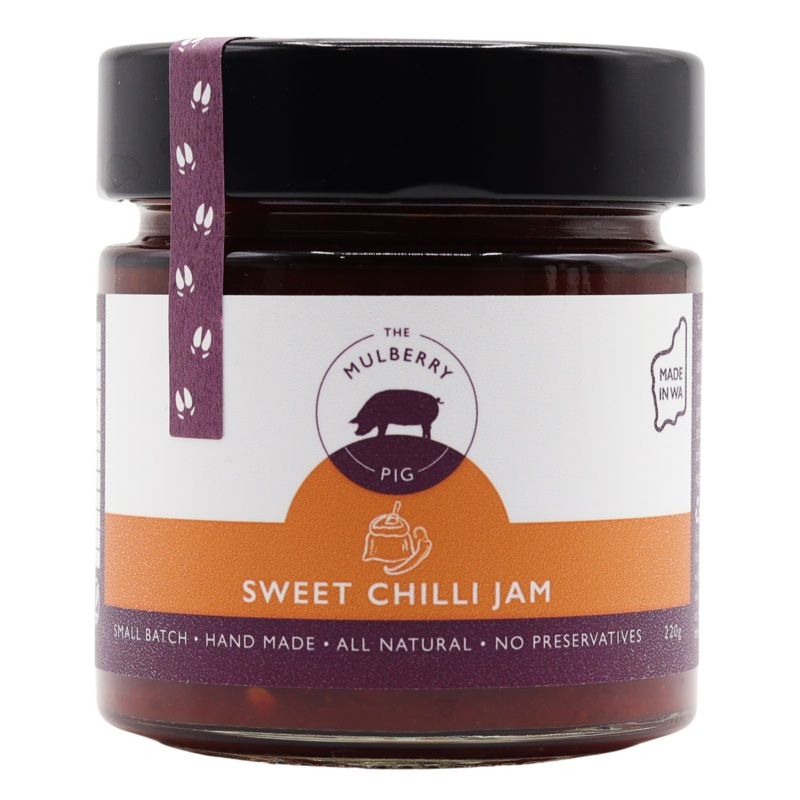 THE MULBERRY PIG – SWEET CHILLI JAM