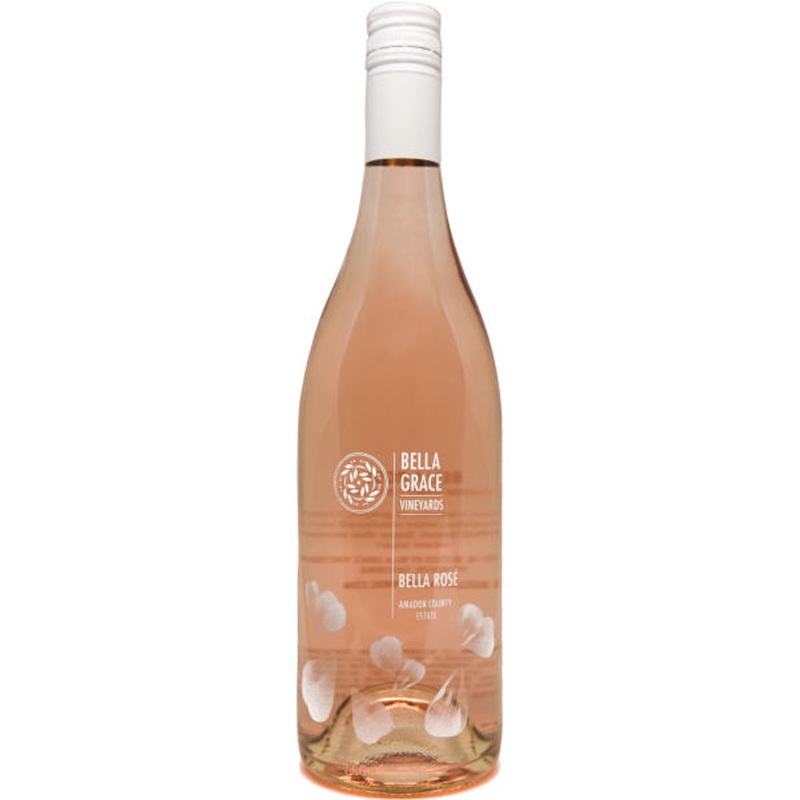 12 Bottle Case Bella Grace Amador Bella Rose 2022 w/ Shipping Included