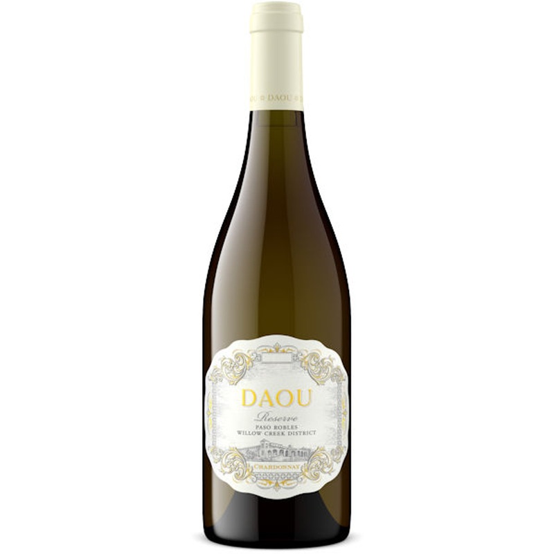6 Bottle Case Daou Reserve Paso Robles Chardonnay 2022 Rated 91WE w/ Shipping Included