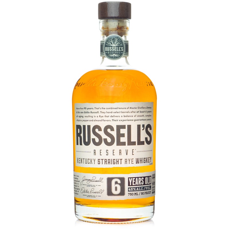 Russell’s Reserve 6 Year Rye Whiskey