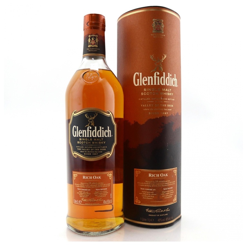 Glenfiddich 14 Year Old Rich Oak 100cl