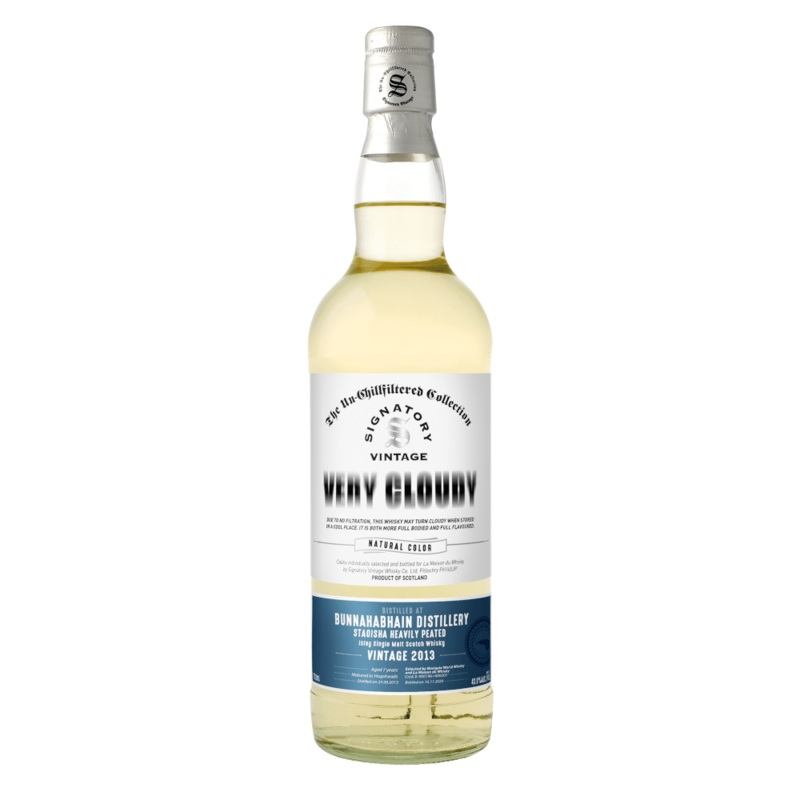 Signatory Vintage |  Very Cloudy Bunnahabhain 2013 – The Un-Chillfiltered Collection