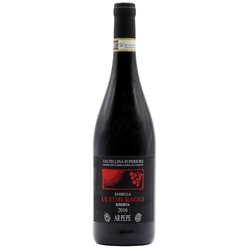 ARPEPE – VALTELLINA SUPERIORE SASSELLA ULTIMI RAGGI RISERVA