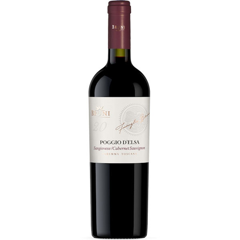 12 Bottle Case Bruni Poggio d’Elsa Maremma Toscana DOC 2023 w/ Shipping Included