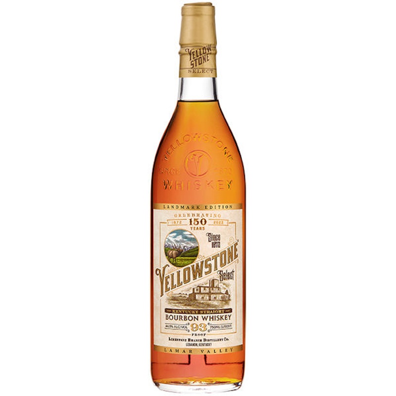 Yellowstone Select Kentucky Straight Bourbon Whiskey 750ml