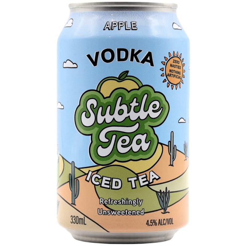 SUBTLE TEA  – APPLE VODKA ICED TEA
