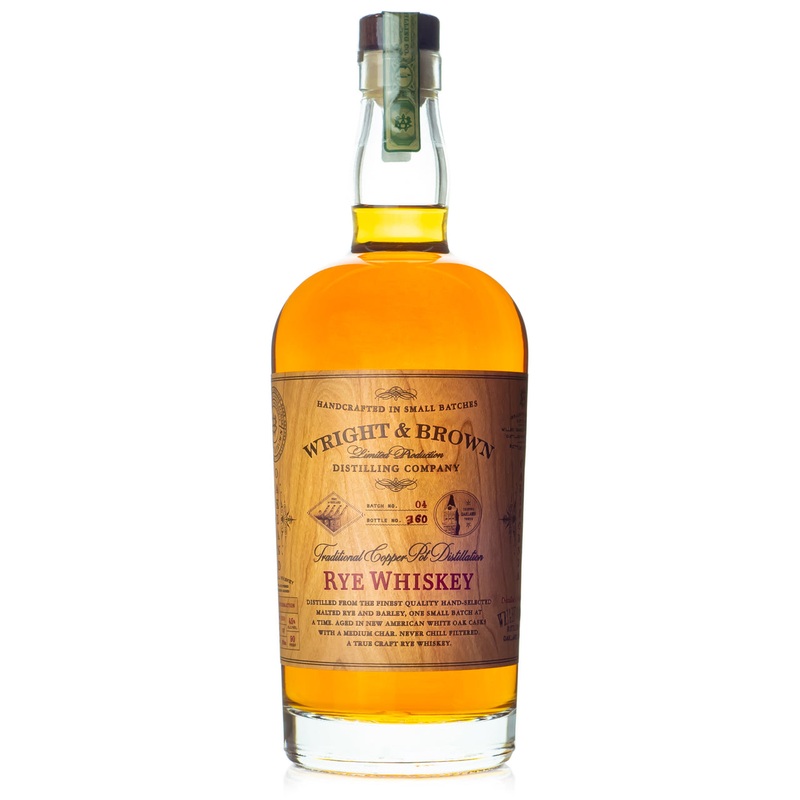 Wright & Brown Rye Whiskey|750 ml