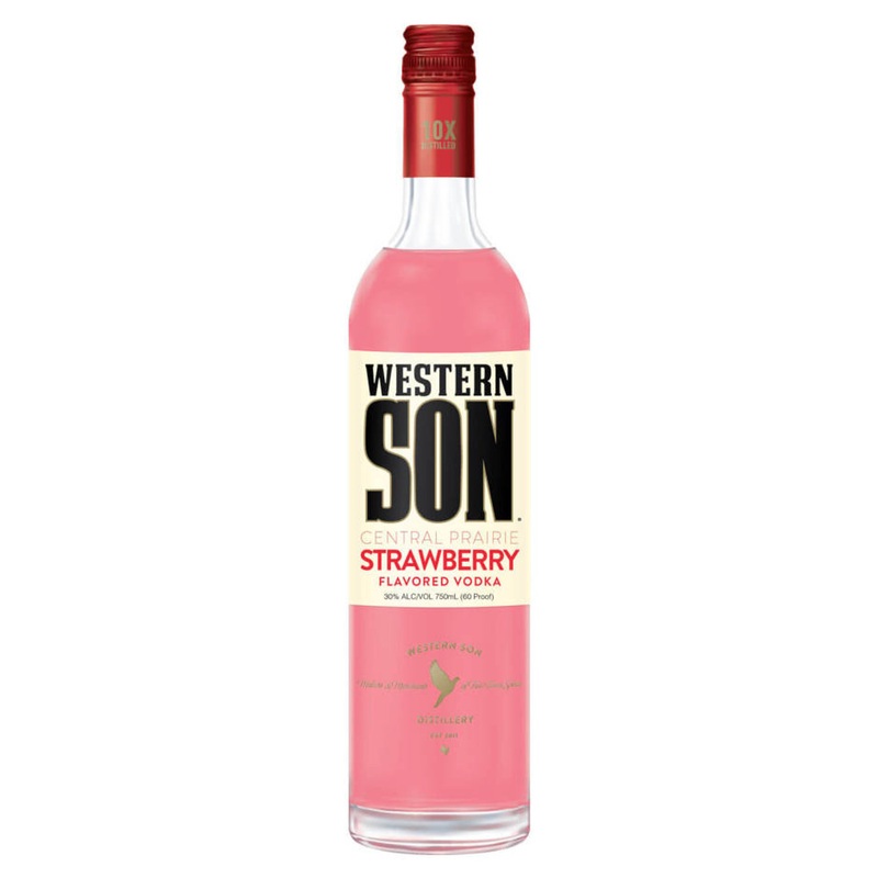 Western Son Strawberry Vodka 750ml