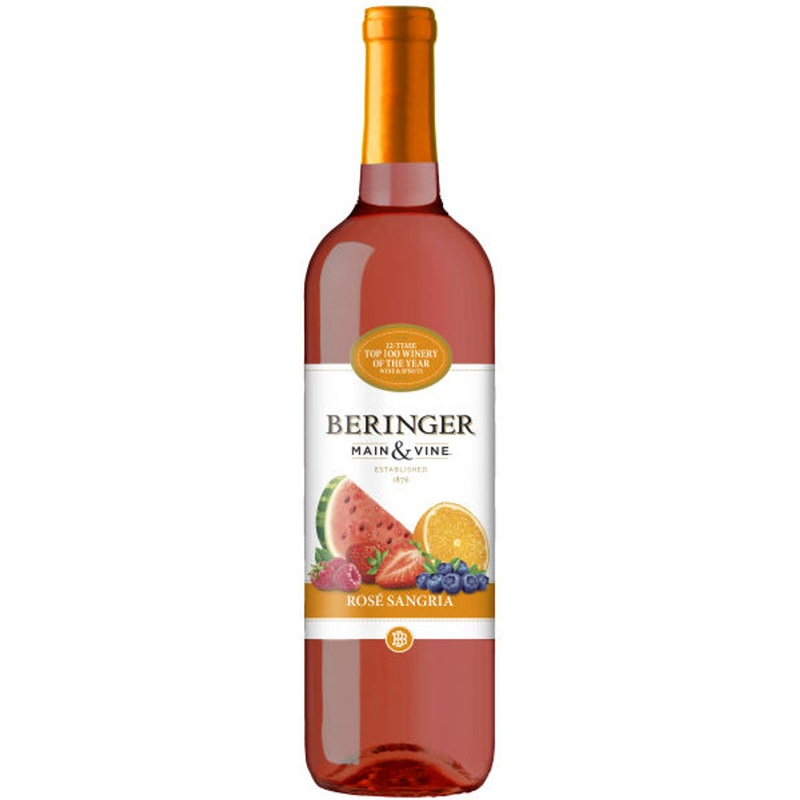 12 Bottle Case Beringer Main & Vine Rose Sangria California NV w/ Shipping Included