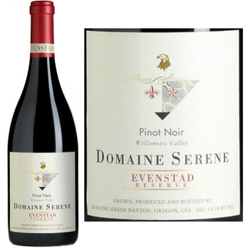6 Bottle Case Domaine Serene Evenstad Reserve Willamette Pinot Noir 2021 Oregon Rated 94JS w/ Shipping Included