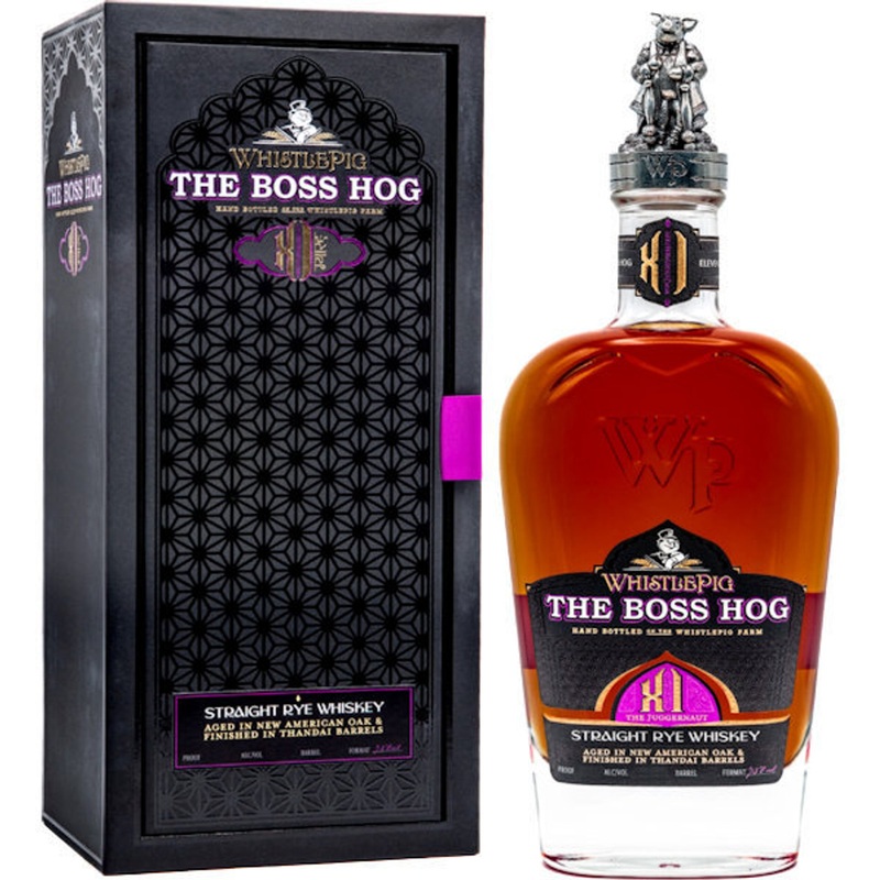 WhistlePig The Boss Hog XI The Juggernaut Straight Rye Whiskey 750ml