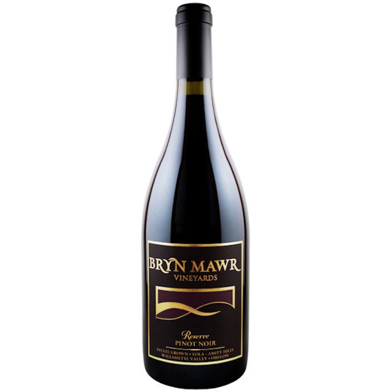 12 Bottle Case Bryn Mawr Reserve Eola-Amity Willamette Pinot Noir 2021 Oregon w/ Shipping Included