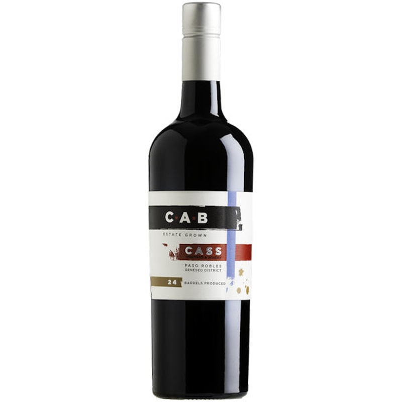 6 Bottle Case Cass C.A.B. Paso Robles Cabernet 2022 w/ Shipping Included