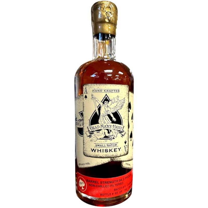 Dead Man’s Hand Barrel Strength Whiskey 750ml