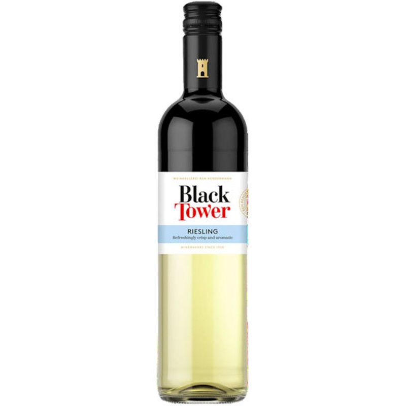 12 Bottle Case Black Tower Riesling 2023 w/ Shipping Included