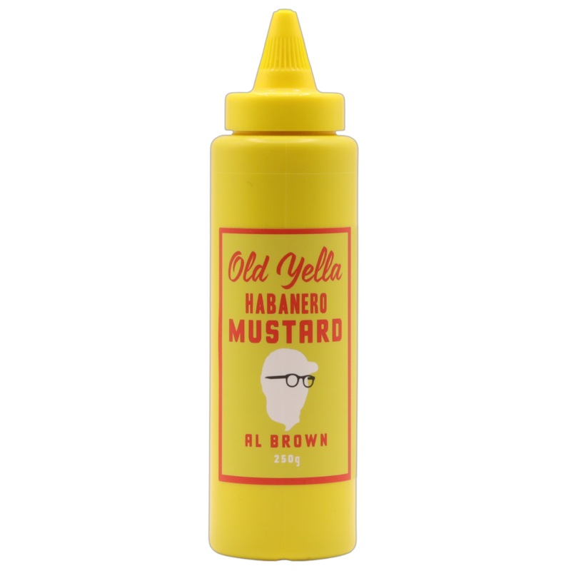 AL BROWN – OLD YELLA HABANERO MUSTARD