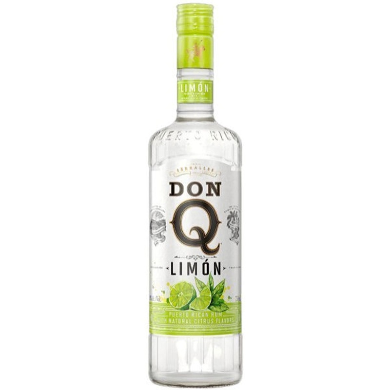 Don Q Limon Flavored Puerto Rican Rum 750ml