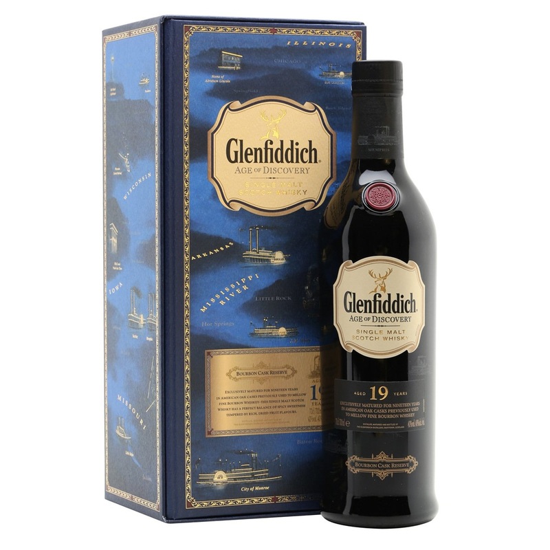 Glenfiddich 19 Year Old – Age of Discovery Bourbon 70cl