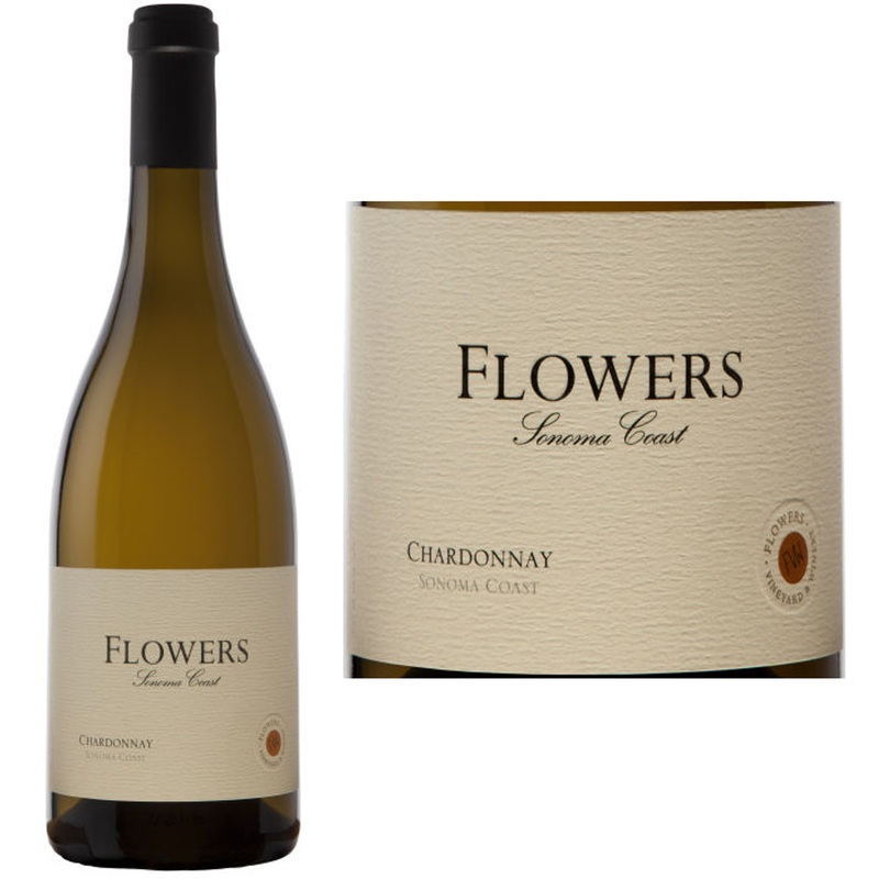 6 Bottle Case Flowers Sonoma Coast Chardonnay 2023 Rated 93WS w/ Shipping Included