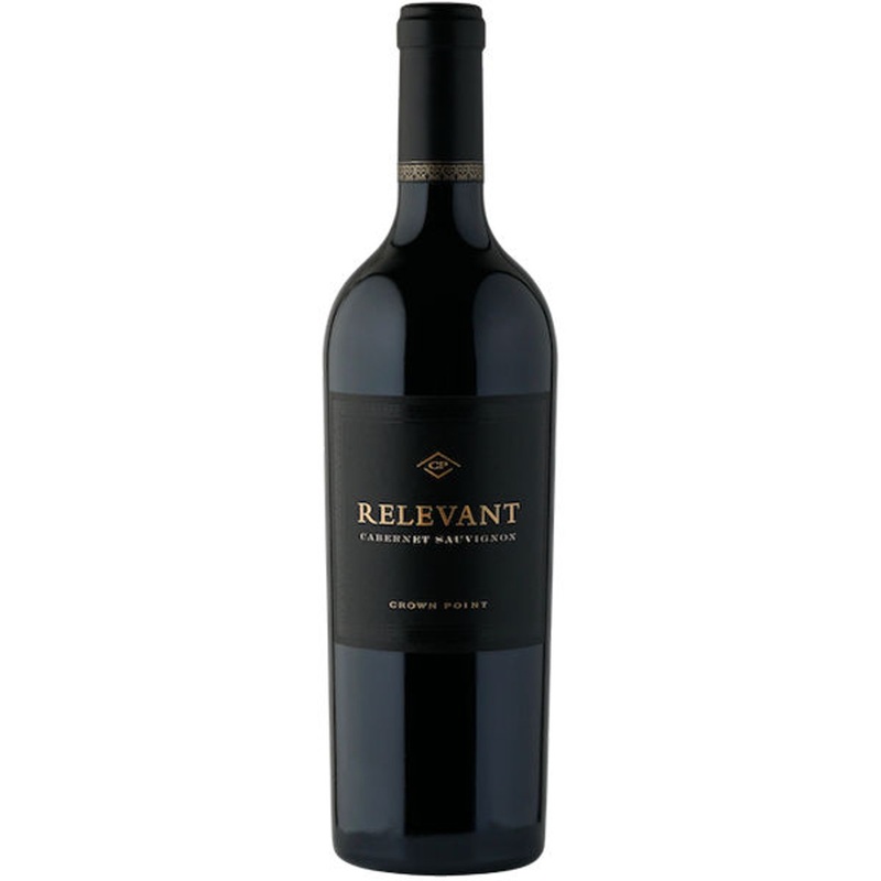 Crown Point Relevant Happy Canyon of Santa Barbara Cabernet 2021 Rated 95WE EDITORS CHOICE