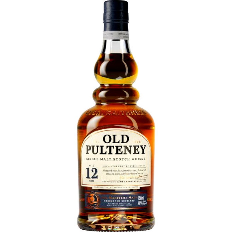 Old Pulteney 12 Year Old Single Malt Scotch 750ml