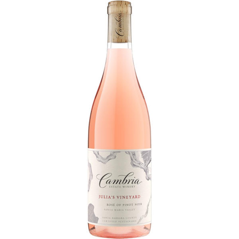 12 Bottle Case Cambria Julia’s Vineyard Santa Maria Rose of Pinot Noir 2022 Rated 91WE w/ Shipping Included