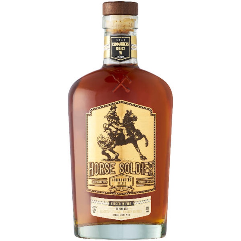 Horse Soldier Commander’s Select 12 Year Old Kentucky Straight Bourbon Whiskey 750ml