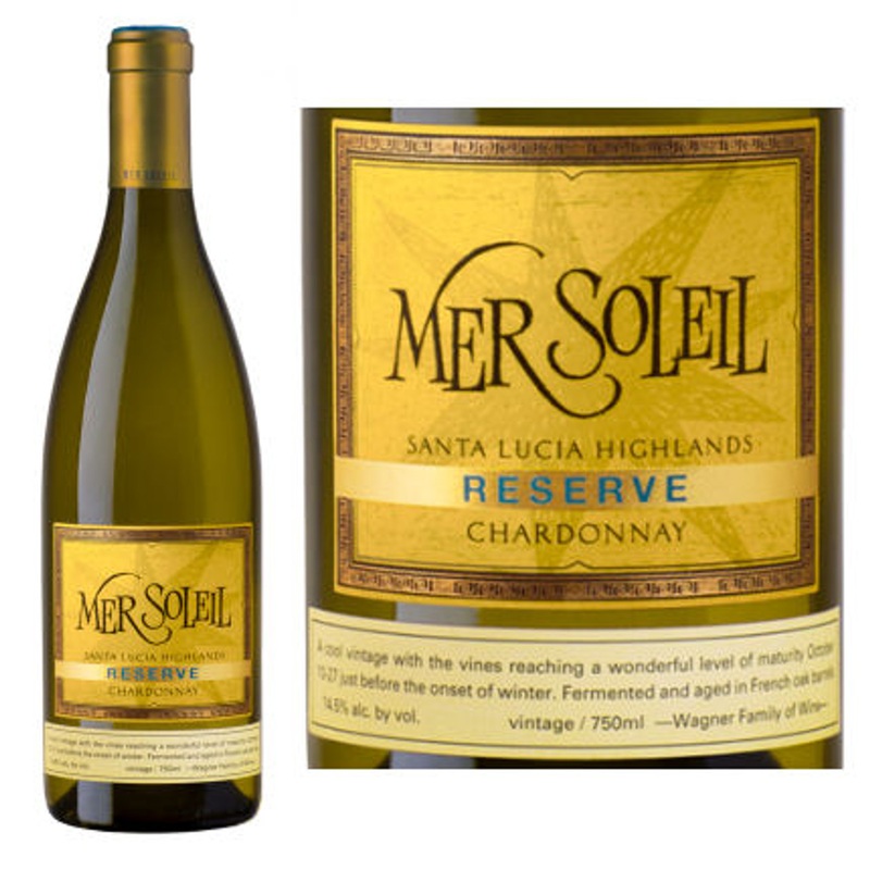 6 Bottle Case Mer Soleil Reserve Santa Lucia Highlands Chardonnay 2022 w/ Shipping Included