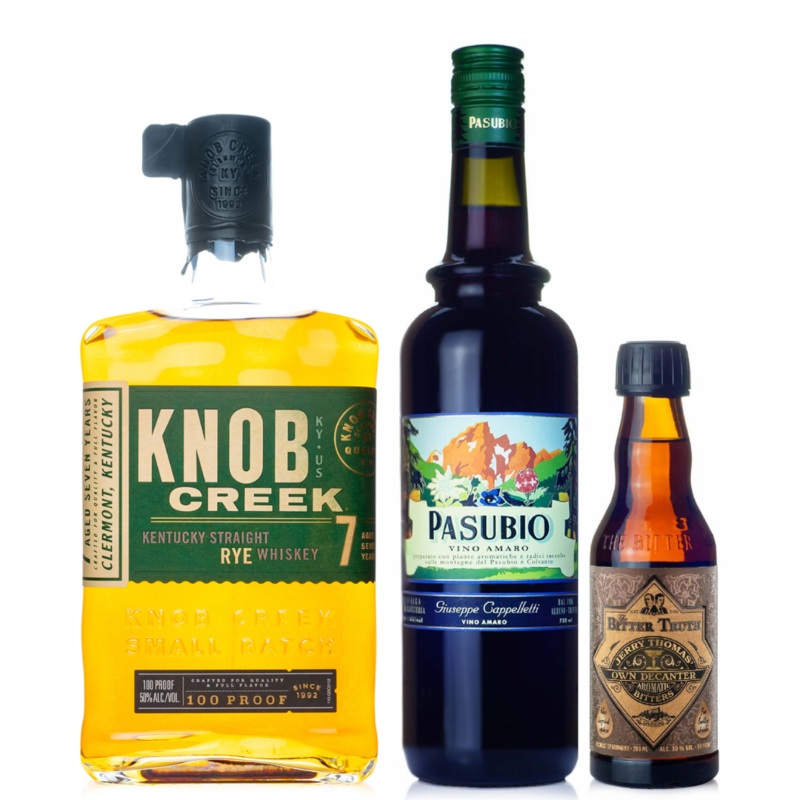 Blue Manhattan Cocktail Kit